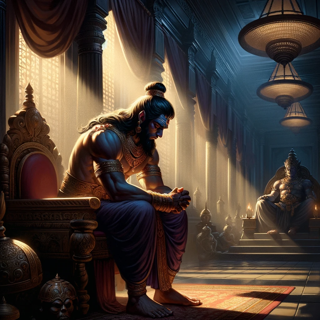 Ravana Laments Kumbhakarna’s Death